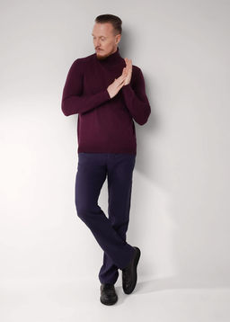 CLE Джемпер муж. 654357ха меланж бежевый - Clever wear фото 12