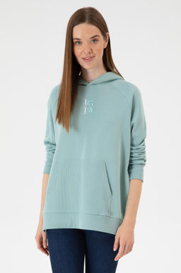 Kad_n Mint Sweatshirt Sepette S_rpriz _ndirim