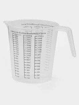 Кувшин мерный Доляна, 2 л, цвет прозрачный