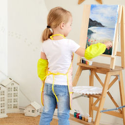 Фартук детский с нарукавниками Этель Мишка, 49 х 39 см  фото 6