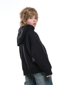 Зипка толстовка для мальчика с шевроном 22-0430 графит - Mini maxi фото 21