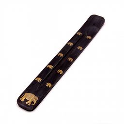 Подставка под благовония Лыжа Золотой Слон уп 10шт Черные Золотой Слон - Сандаловый дом фото 2