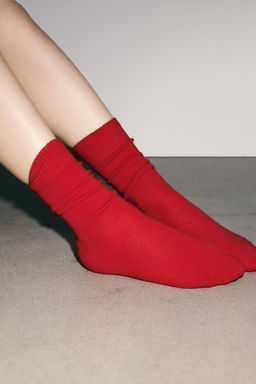 TALL WOOL BLEND SOCKS - Zara фото 5