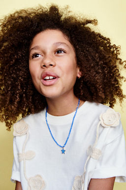 CAMISETA FLORES CROCHET / Blanco - Zara фото 2