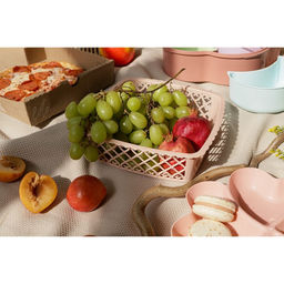 Цена за 2 шт. Ваза для хлеба и фруктов Amor, 206 см, цвет МИКС - Simaland фото 10