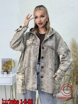 Женская джинсовка оверсайз