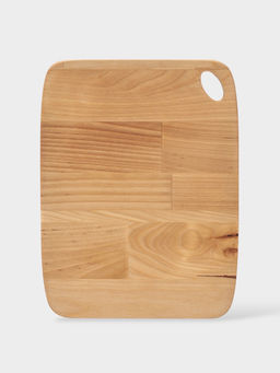 Доска разделочная «Классик», 24×17×1.8/1.6 см, дерево берёза, пропитана маслом, бежевая