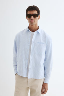 Camisa Oxford Loose Fit - H&m фото 4