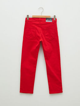 Slim Fit Basic Gabardin Erkek ?ocuk Pantolon - Waikiki фото 3