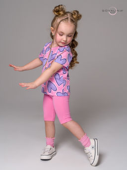 Костюм Актив сиреневые сердца-барби - Sovalina фото 10
