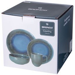 НАБОР ПОСУДЫ ОБЕДЕННЫЙ BRONCO COUNTRY SIDE НА 4 ПЕР. 16 ПР.  фото 2