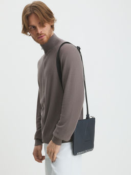 Мужская сумка через плечо ARMANI EXCHANGE Артикул 4081488, темно-синий  фото 6