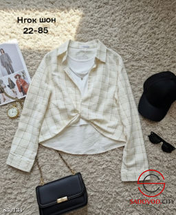 Двойка женская рубашка + майка