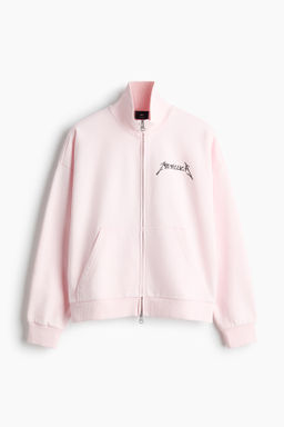 Chaqueta sudadera con estampado Oversized Fit