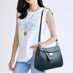 KAIDIFEINIROO Сумка женская с двумя ремнями 8733 фото 60