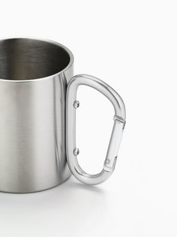 Кружка туристическая с карабином НЗ, 180 мл