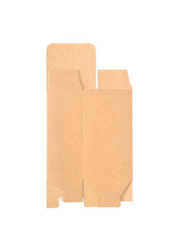 Цена за 5 шт. Коробка складная крафт, упаковка, 7.5×5.5×13.5 см