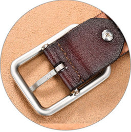 Ремень BL-L-9220-Brown-110 - Ferro фото 3