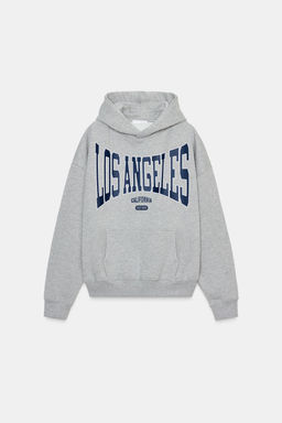 SHINY SLOGAN HOODIE - Zara фото 6