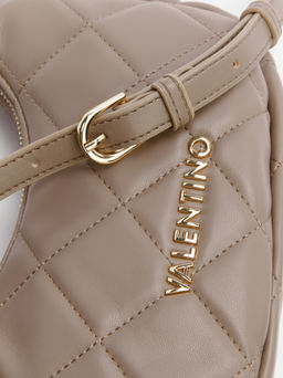 Женская сумка на плечо VALENTINO OCARINA Артикул 4071011, серо-коричневый  фото 2