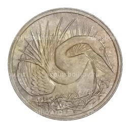 5 центов 1977 года Сингапур