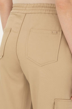 Женские брюки песочного цвета из парусины Неожиданная скидка в корзине - U.s. polo assn фото 6