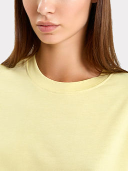 Футболка женская в пыльно-желтом оттенке пыльный желтый 302862 - Mark formelle фото 4