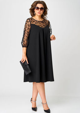 Платье EVA GRANT 7279С черный