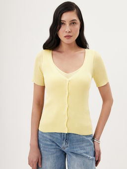 Кардиган женский 12621-54072 yellow