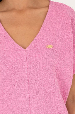 U. S. Polo Assn / Женская фиолетовая футболка - U.s. polo assn фото 7