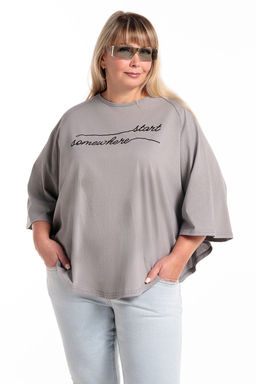 Пончо туника женская