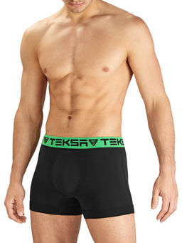 TEKSA Трусы мужские MBX 005 (в коробке) black-lightgreen