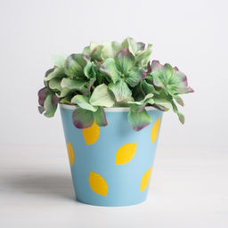 Набор кашпо для цветов 3 в 1 «Фрукты», 0,8 л, 11 х 12 см