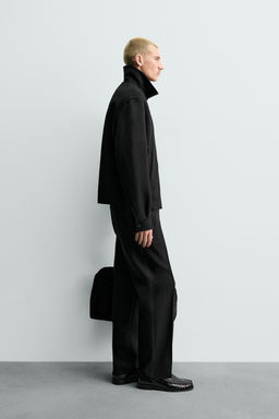 WOOL ZIP-UP JACKET ORIGINS - Zara фото 12