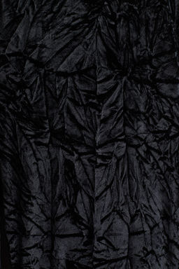 Pantalon acampanado en velour efecto arrugado - H&m фото 6