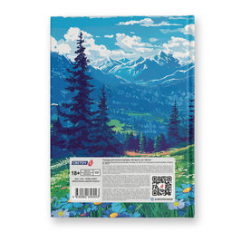 Светоч А238 Артбук (Скетчбук), глянцевая ламинация, блок белый, 7Бц, A5 100 г/м2 сшивка 104 л. 4 шт. Магические краски жизни 01647