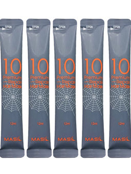 MASIL Маска для волос восстанавливающая / 10 Premium Repair Hair Mask Masil, 10 шт. x 12 мл