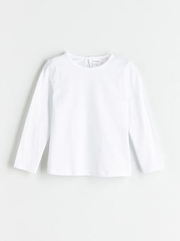 Bisiklet Yaka Basic K?z ?ocuk Ti??rt ve Salopet