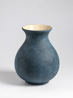 Ваза настольная керамика "Клето" 20х15 см, синий