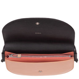 Итальянская маленькая сумочка DuDu Bags серии Altea | черно-розовый - Dudubags фото 4