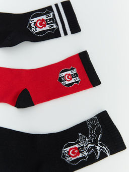 Be?ikta? Desenli Erkek ?ocuk Soket ?orap 5li