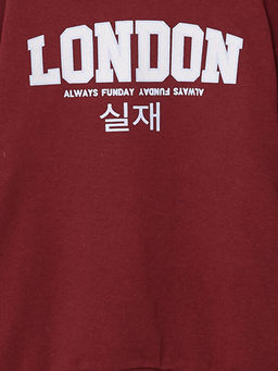 Bisiklet Yaka Erkek ?ocuk Sweatshirt - Waikiki фото 2