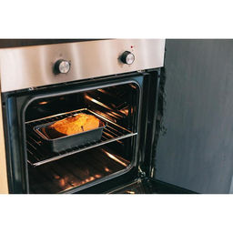 Форма для выпечки Доляна «Жаклин. Хлеб», 27.5×15×7 см, антипригарное покрытие, углеродистая сталь, чёрная