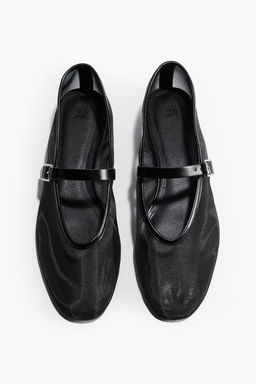 Bailarinas de malla estilo merceditas - H&m фото 3