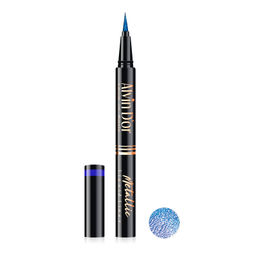 Alvin Dor AD-52 Лайнер стойкий для век металлик metallic liquid liner 24h high тон 04синий