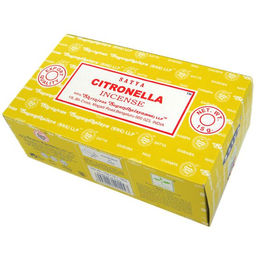 Прямоуг. благовония Citronella Цитронелла 15 гр. блок 12 шт.