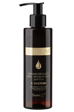 Белита-М AURUM Крем - автобронзант для тела Увлажняющий с золотом NEW 180г