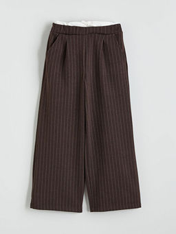 Beli Lastikli Pileli K?z ?ocuk Pantolon