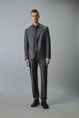 BLAZER REGULAR FIT TRAJE RAYA DIPLOM?TICA / Gris