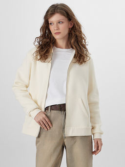 Толстовка женская молочная - Mark formelle фото 9